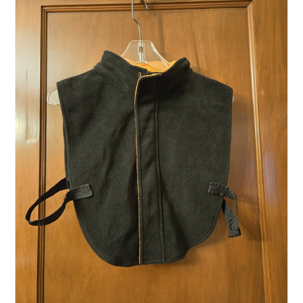 Vintage Harley Davidson Fleece Dickie Vest With Hidden Hood Women's Size Medium